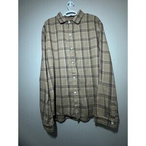 Mens Plad Flannel XXL